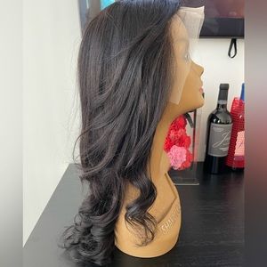 Raw virgin 22” Brazilian wig
